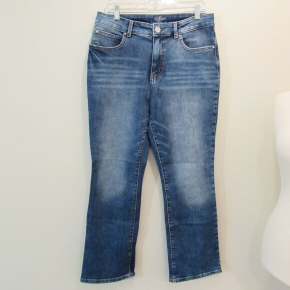 Maurices Everflex™ High Rise Curvy Slim Boot Jean 12 Short - Picture 1 of 16
